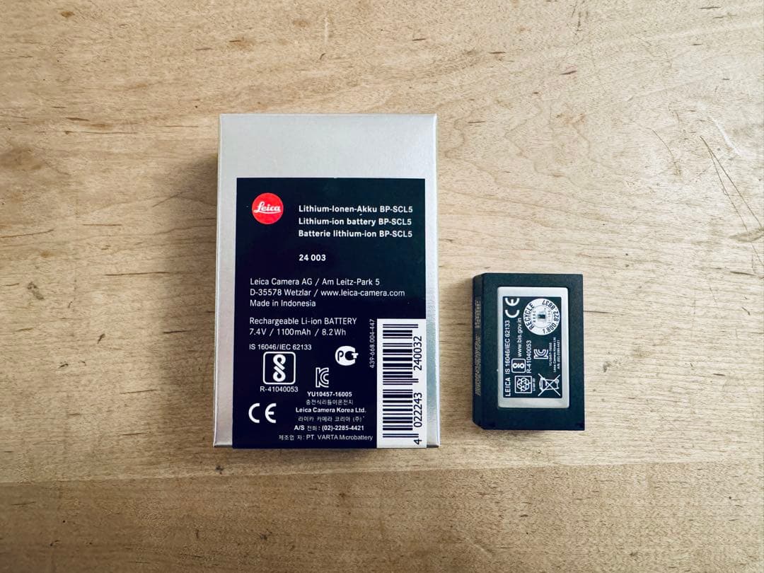 ライカ M10用 BP-SCL5 Amazon | BP SCL5 USB バッテリーチャージャー デジタルクイック