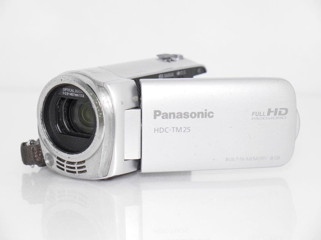Panasonic HDC-TM25 シルバー Panasonic - Panasonic HDC-TM25 ビデオカメラ 本体 2011年製 動作○の