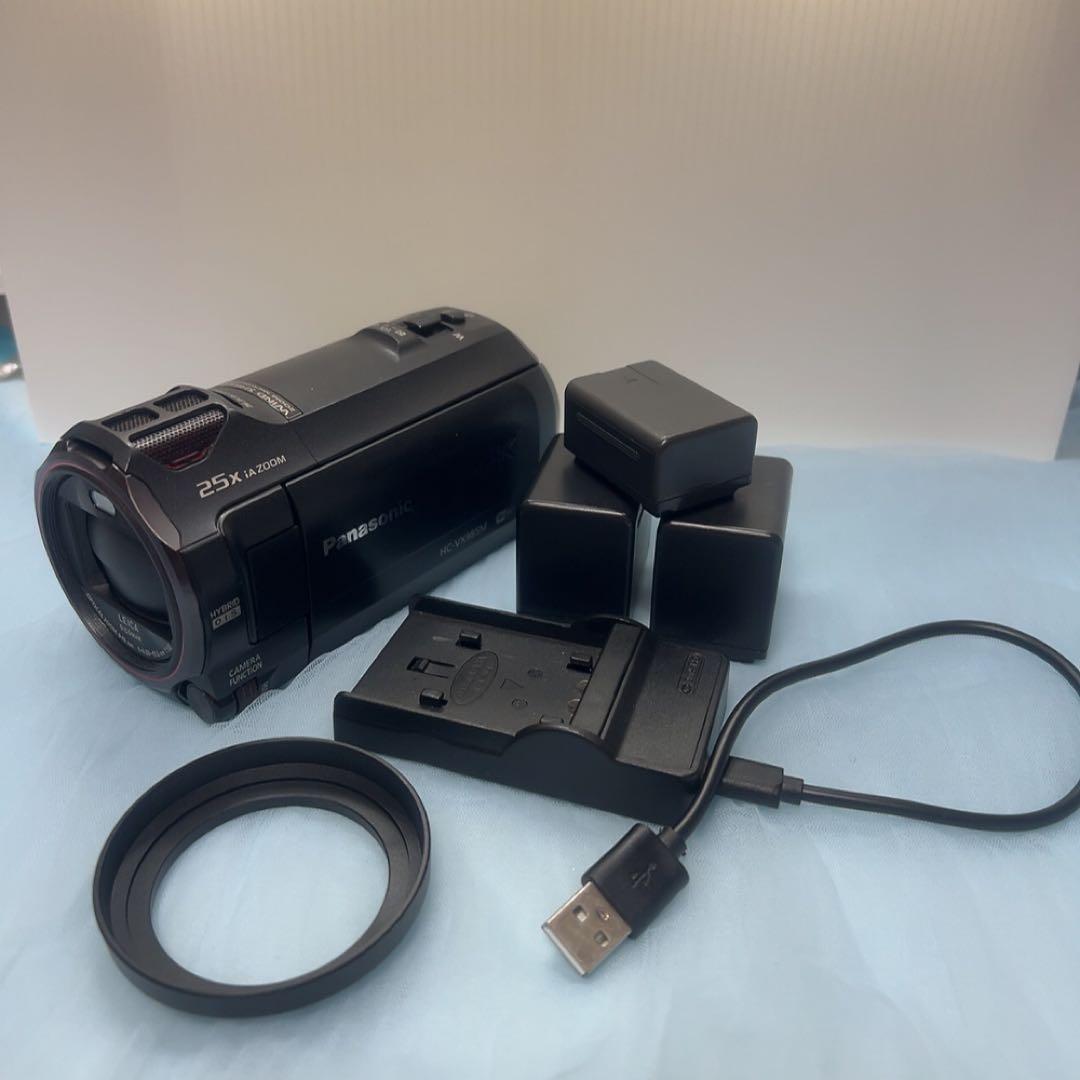 Panasonic 4K ビデオカメラ HC-VX985M Amazon.co.jp: パナソニック 4K ビデオカメラ VX985M 64GB あとから