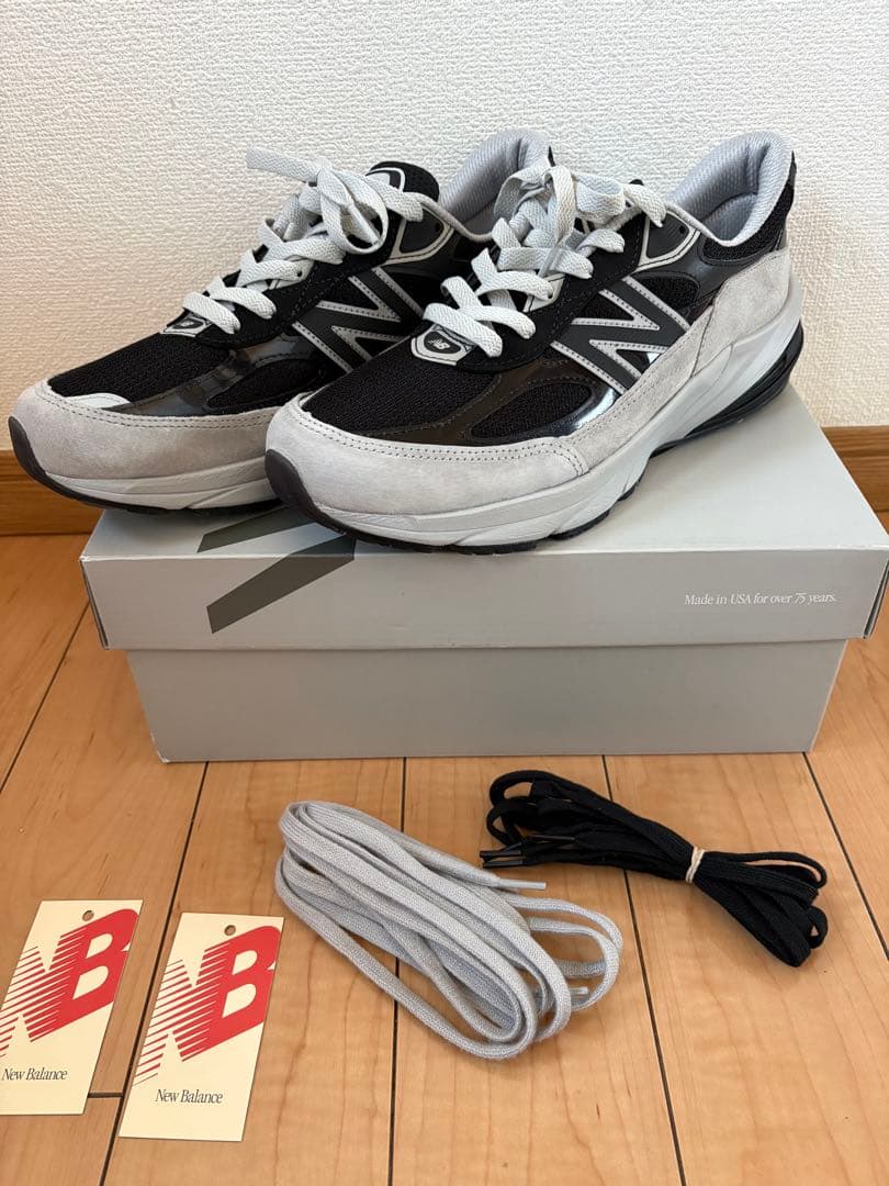 m*7様 ニューバランス　U990JC6 ブラックグレー USA 楽天市場】ニューバランス U990JC6 990 V6 スニーカー new balance