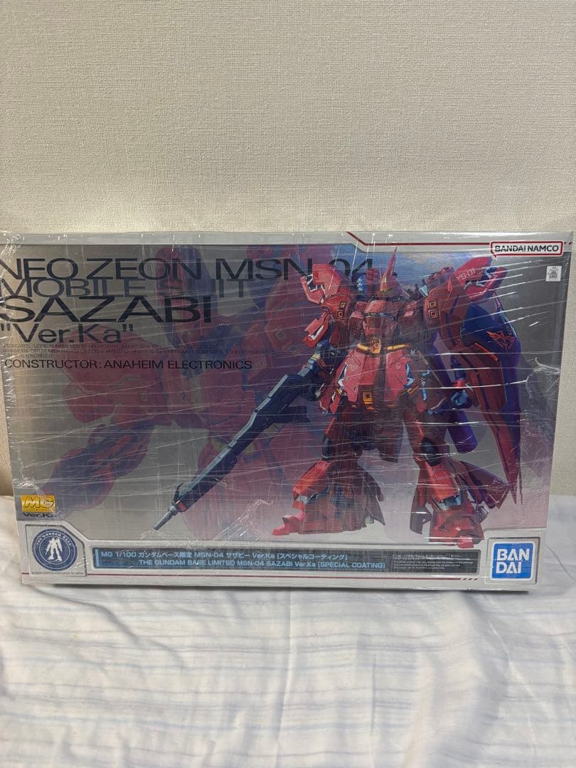 MG 1/100 MSN-04 サザビー Ver.Ka スペシャルコーティング MG 1/100 ガンダムベース限定 MSN-04 サザビーVer.Ka[スペシャル