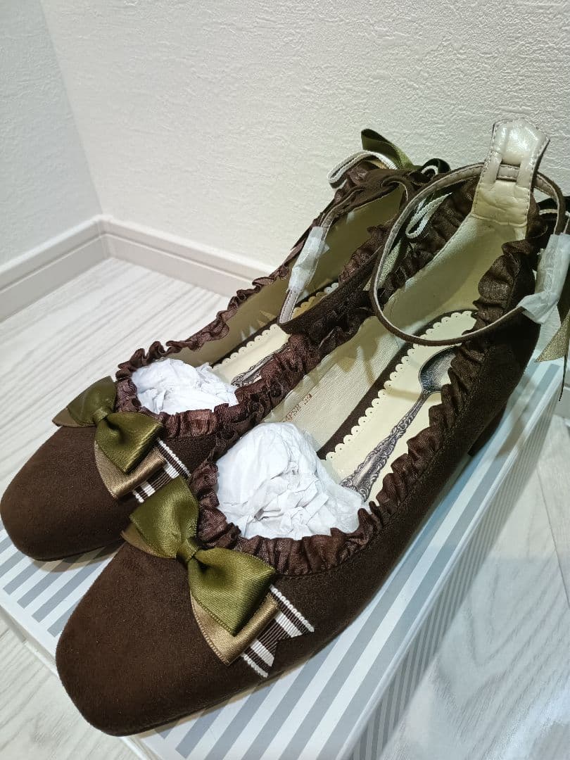 新品未使用 マイラクラシック チョコレートパンプス 茶色 トキミノクツ 時見の靴 【本革】【5E】牛革フォーマルパンプス