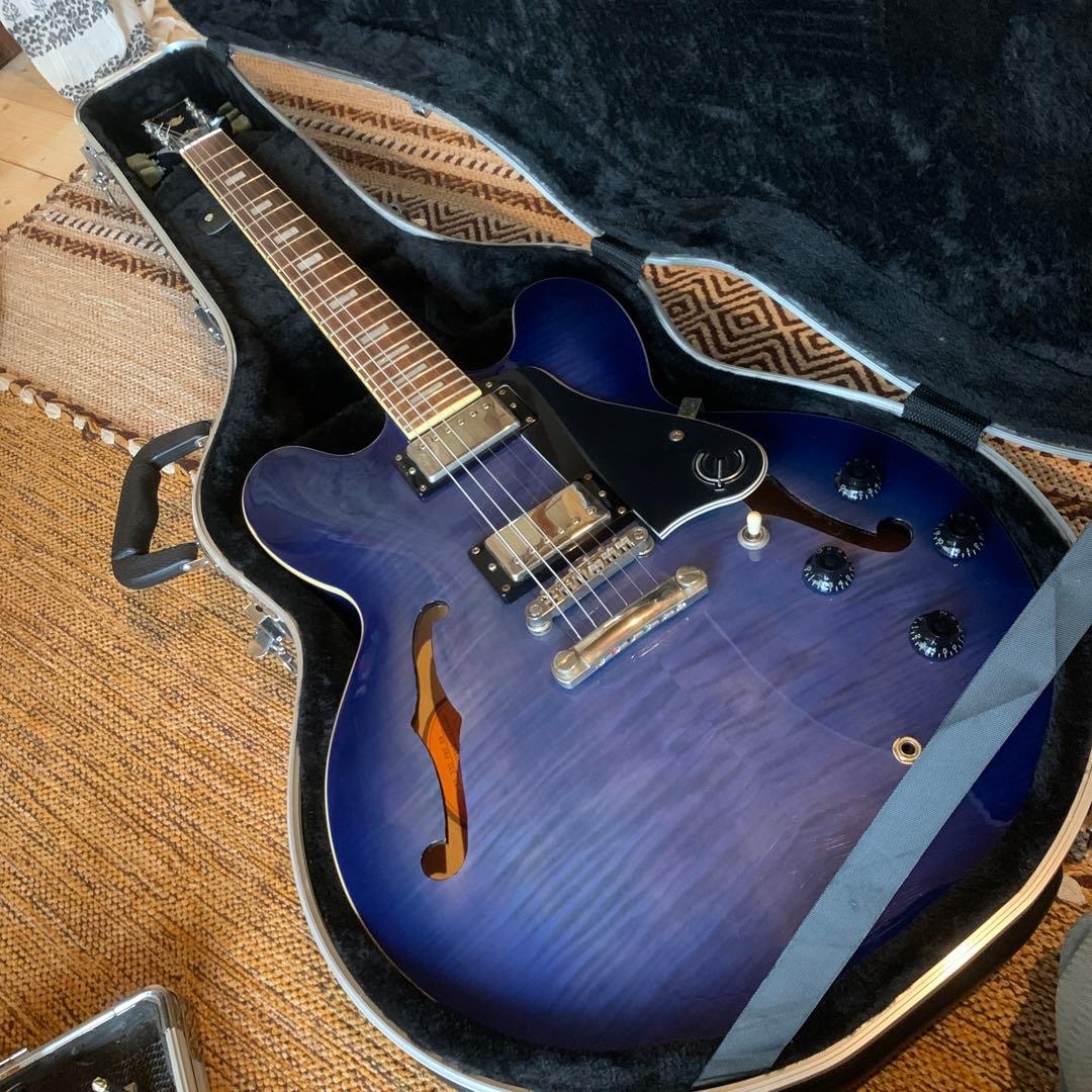 エピフォン　es335pro Epiphone ES-335 Pro - Blue Burst | Long & McQuade