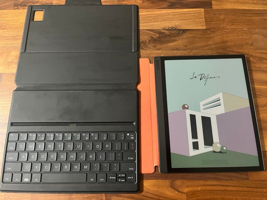 BOOX Tab Ultra C 専用カバー、キーボード、ペン付き E Inkタブレットとは思えない快適さ！ 「BOOX Tab Ultra」＋専用