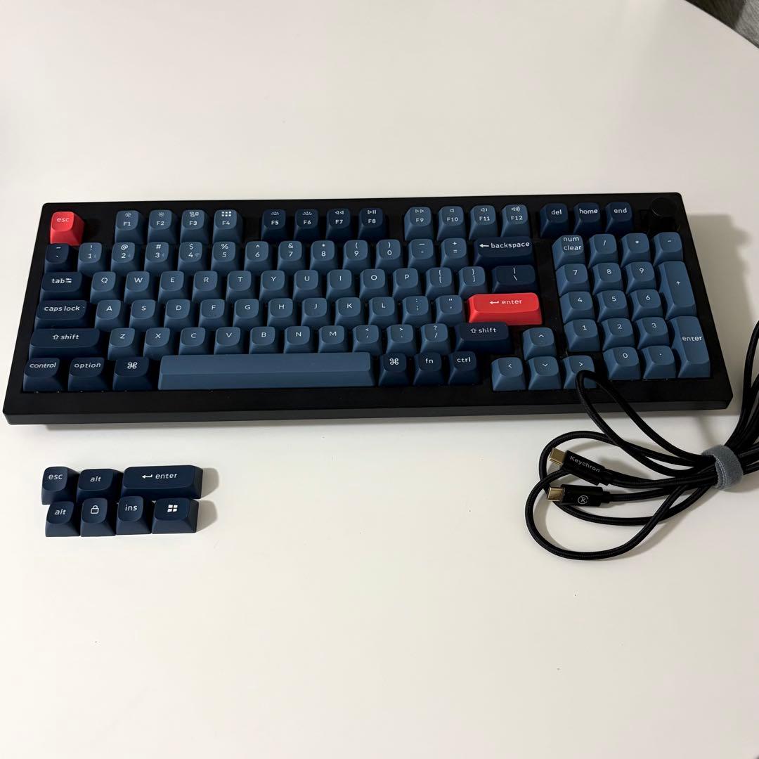 Keychron V5 Max バナナ軸 キーボード US配列 キークロン Amazon.com: Keychron V5 Max Custom Wireless Mechanical Gaming