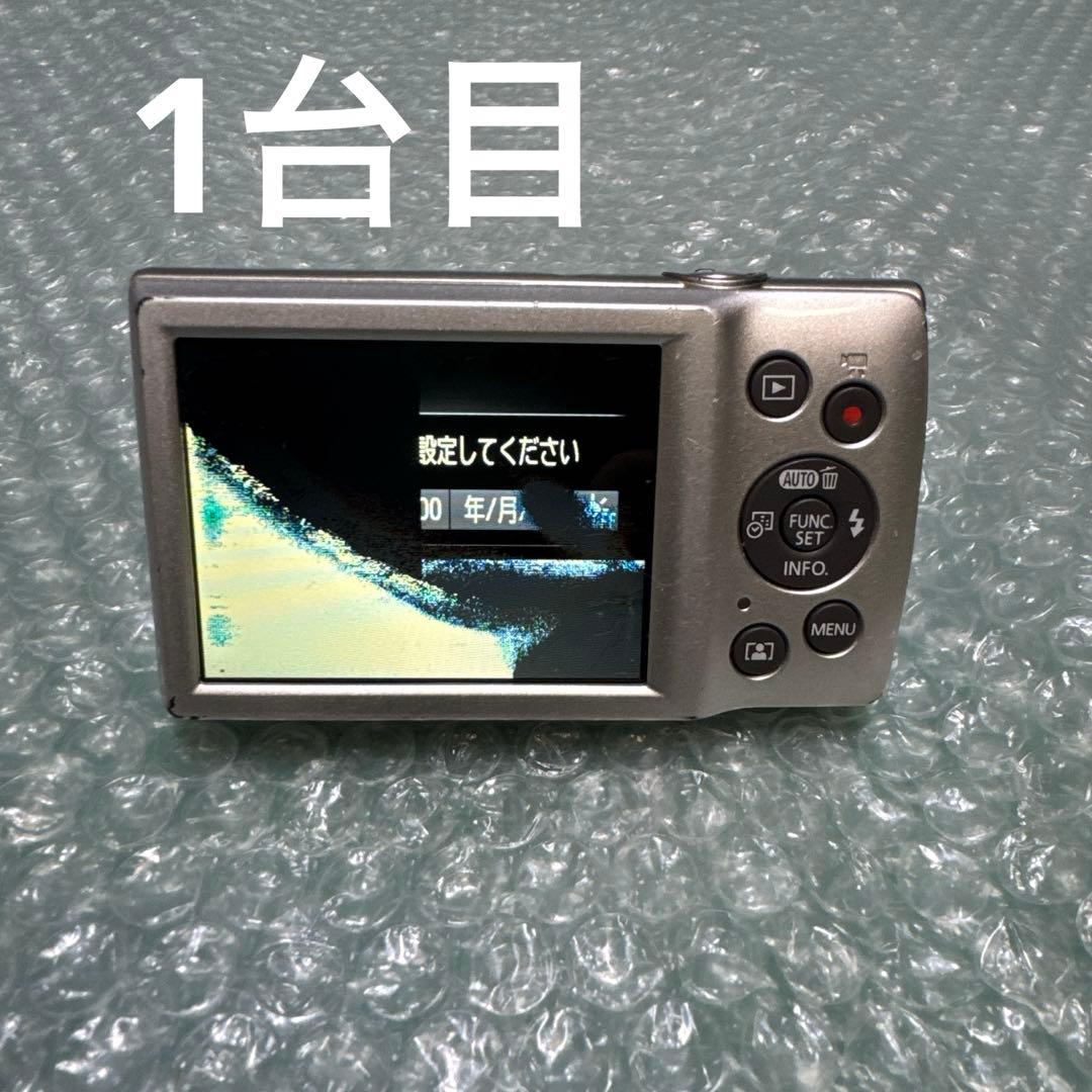 Canonデジカメ IXY200 シルバー ジャンク　2台セット