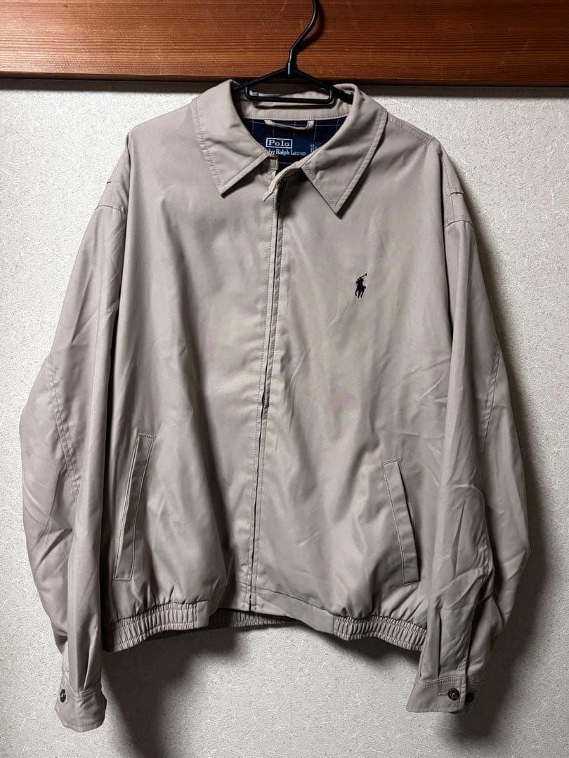 Polo by Ralph Lauren スイングトップ ベージュジャケット L 中古・古着通販】POLO RALPH LAUREN (ポロ・ラルフローレン) スイング
