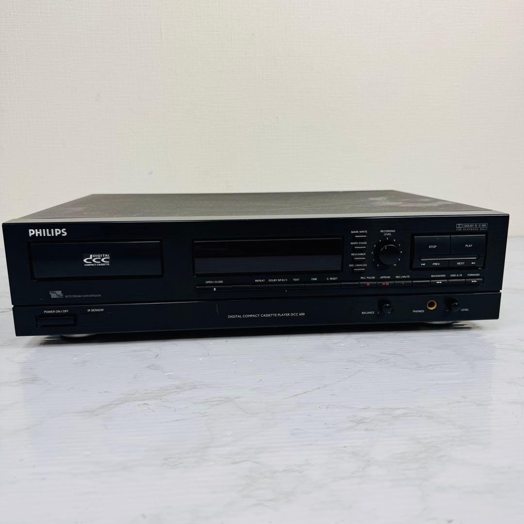 PHILIPS　DCC600　DCC　デジタルコンパクトカセットデッキ　ジャンク
