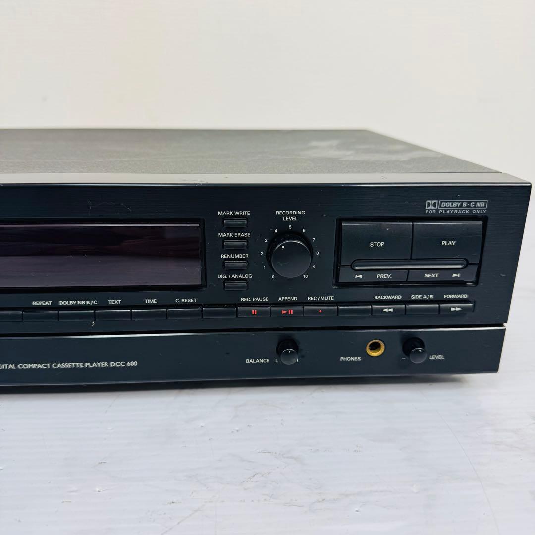 PHILIPS　DCC600　DCC　デジタルコンパクトカセットデッキ　ジャンク