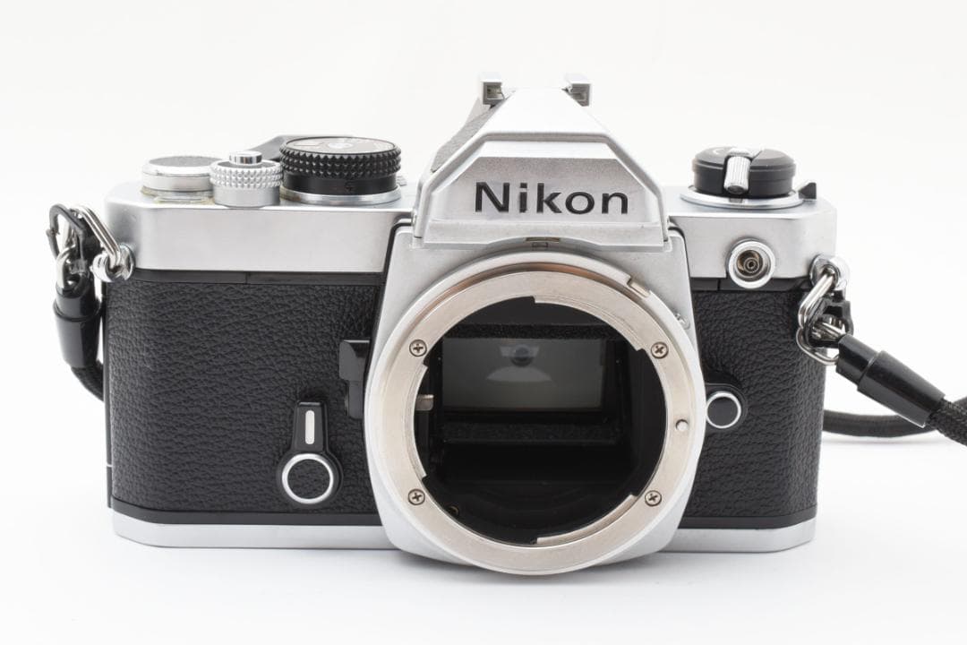 超美品 NIKON FM シルバーフィルム　説明書付　モルト新品交換済 B802