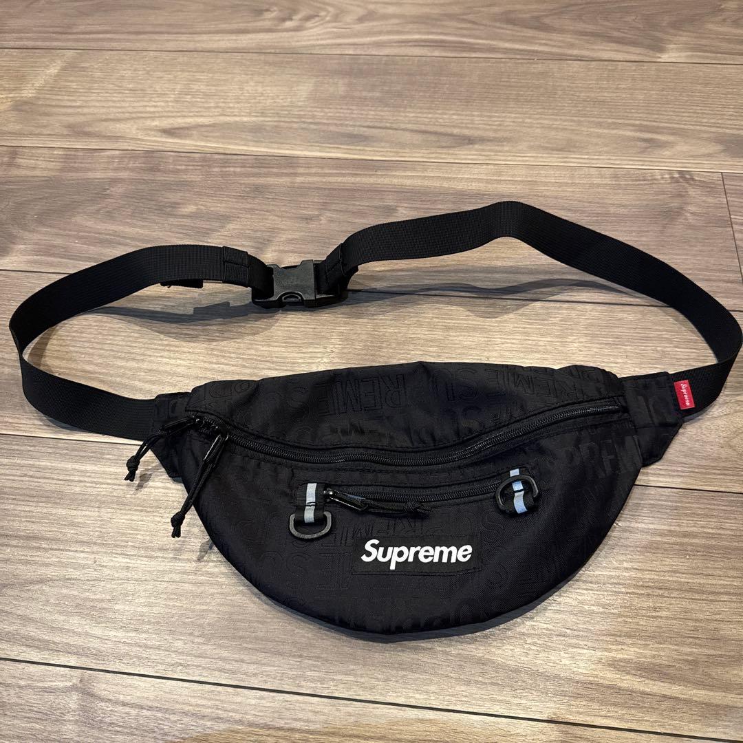 【状態綺麗】Supreme ボディバッグ ブラック シュプリームボディバッグ ブラック メンズ ナイロン ショルダーバッグ