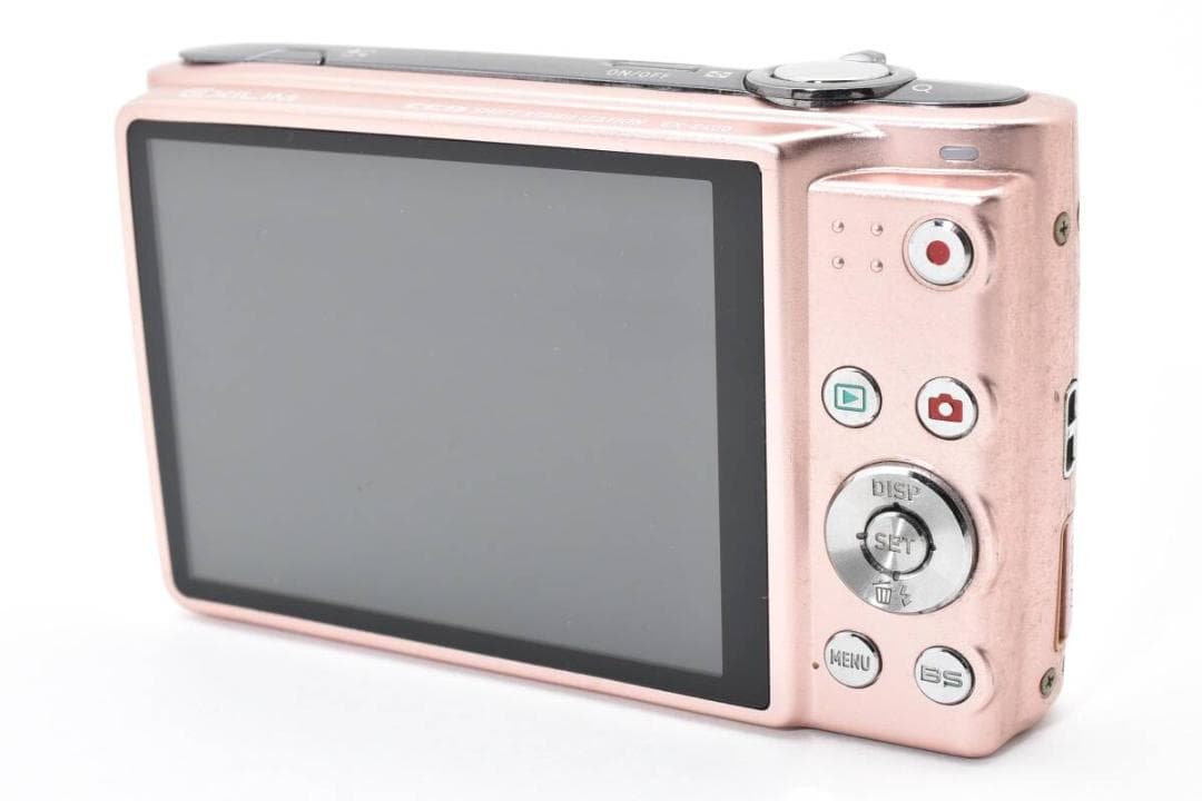 美品 カシオ　CASIO EXILIM EX-Z400 ピンク ＃A382