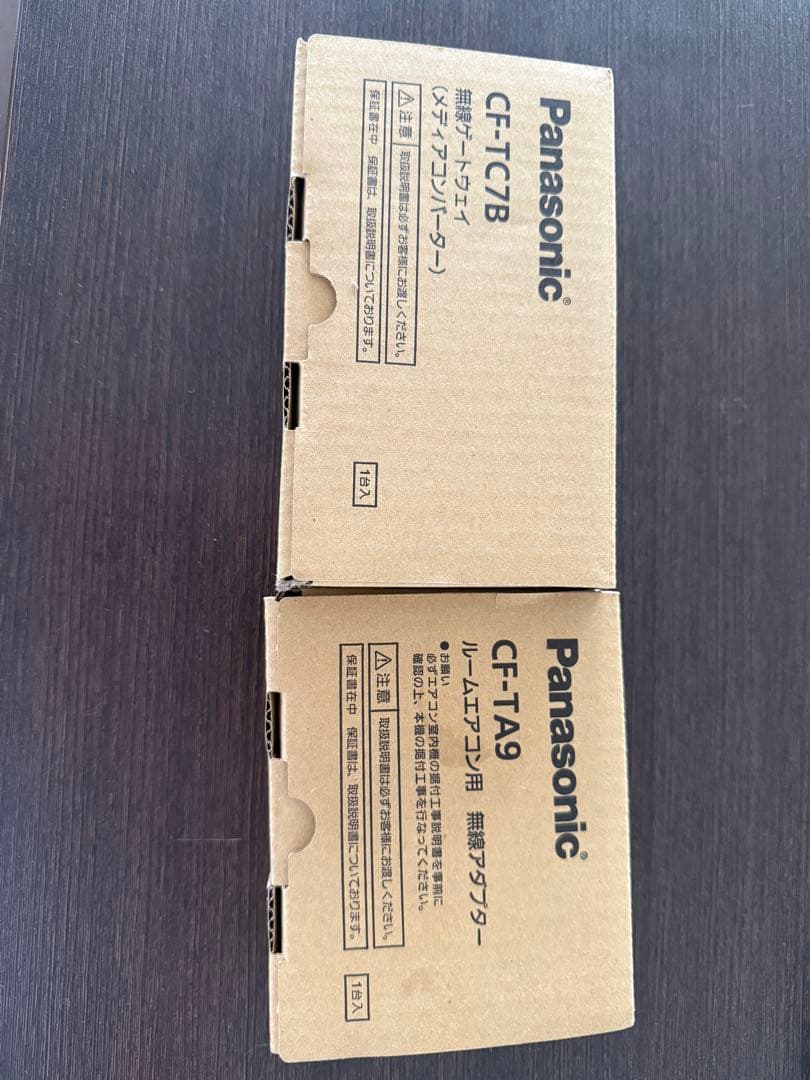 Panasonic エアコン遠隔操作アダプター CF-T7B CF-TA9 趣味のいろいろ－エアコン遠隔操作用「無線アダプター」の取付に挑戦