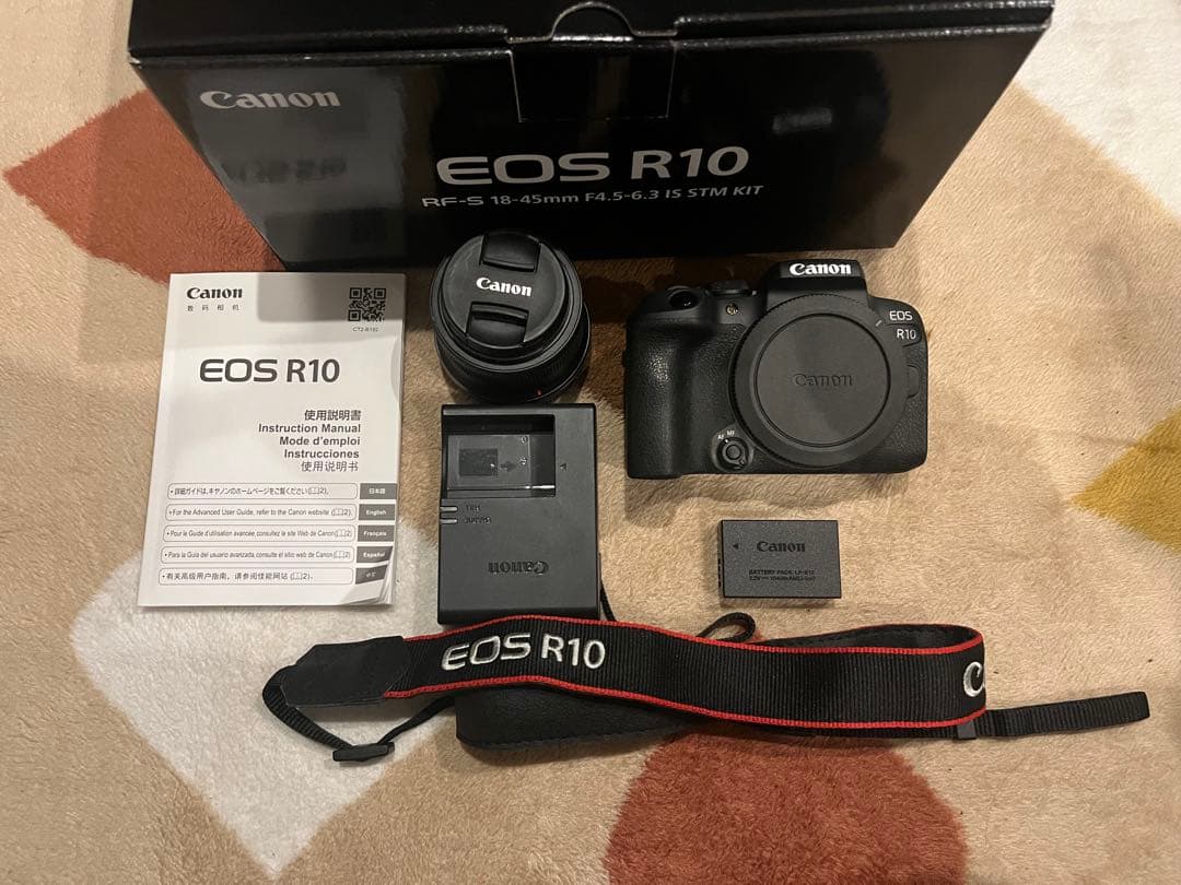 サトcanon EOS R10 RF-S18-45 IS STM キット Amazon.com : Canon EOS R10 Mirrorless Camera w/RF-S 18-45mm f/4.5