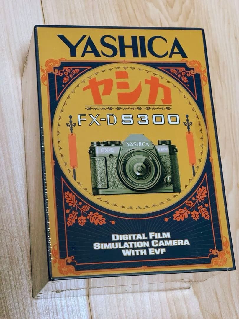 【新品未開封】YASHICA FX-D S300 デジタルカメラ Yashica FX-D 300 50MP 4K Ultra HD Digital Film Simulation Camera