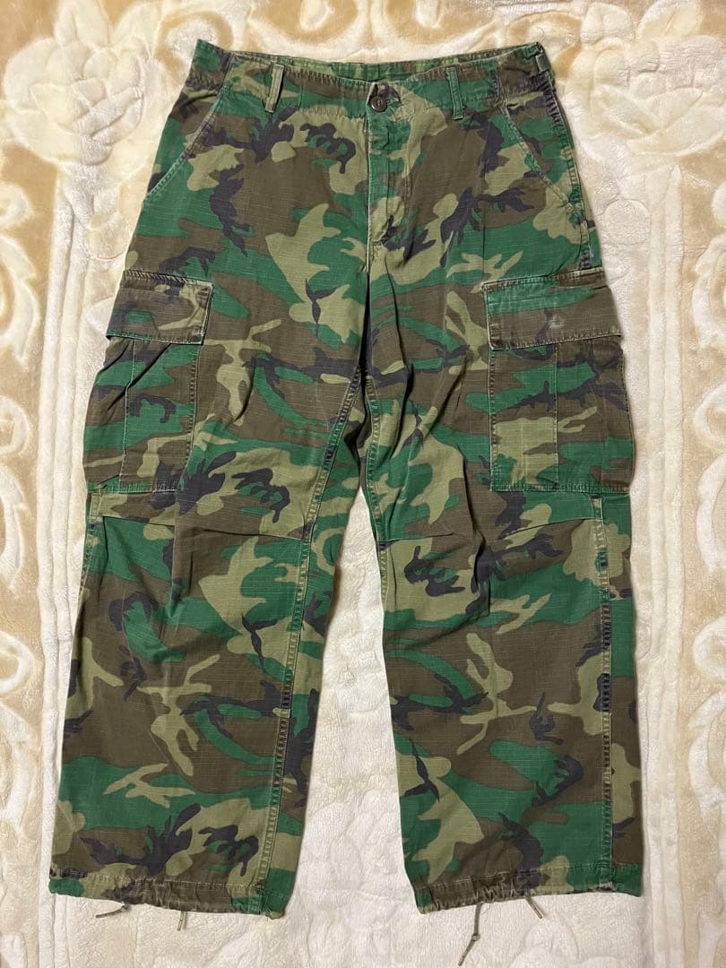 赤　米軍実物　60's ⑤⓪ ジャングルファティーグ　ERDL ブラウン S-L】U.S.Army 60's Jungle Fatigue Jacket ERDL 