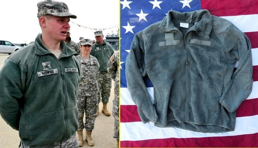 米軍　ポーラテックフリースジャケット　M-L　FG　GEN3　ECWCS　145 米軍】【ECWCS】GEN3【Polartec】【コヨーテ】タンカラー【ポーラ