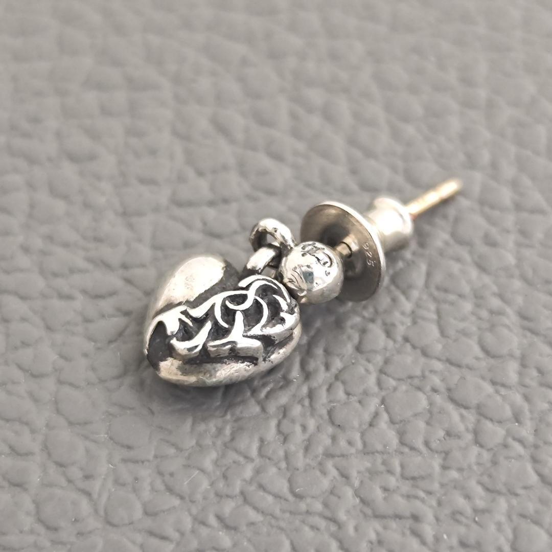CHROME HEARTS クロムハーツ HEART DRP ハートドロップド クロムハーツハートドロップイヤリング|クロムハーツ通販専門店