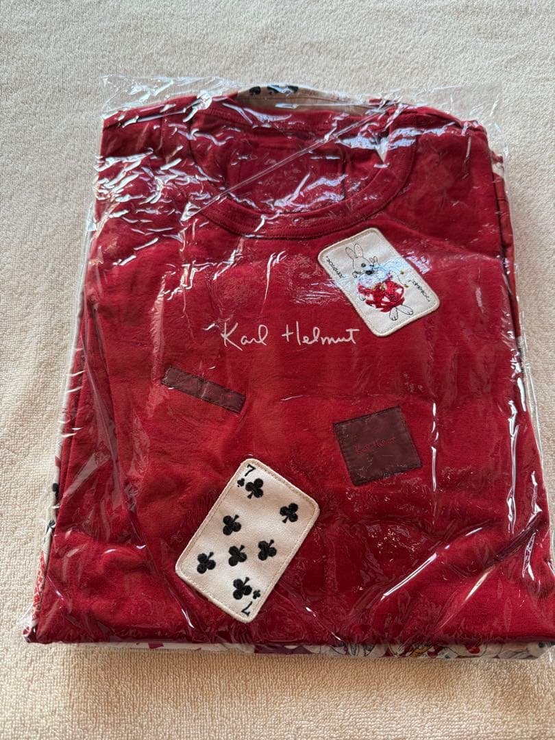 【新品、未使用】カールヘルム　トランプ柄　赤 未開封 希少品 レアです カールヘルム トランプ - メルカリ