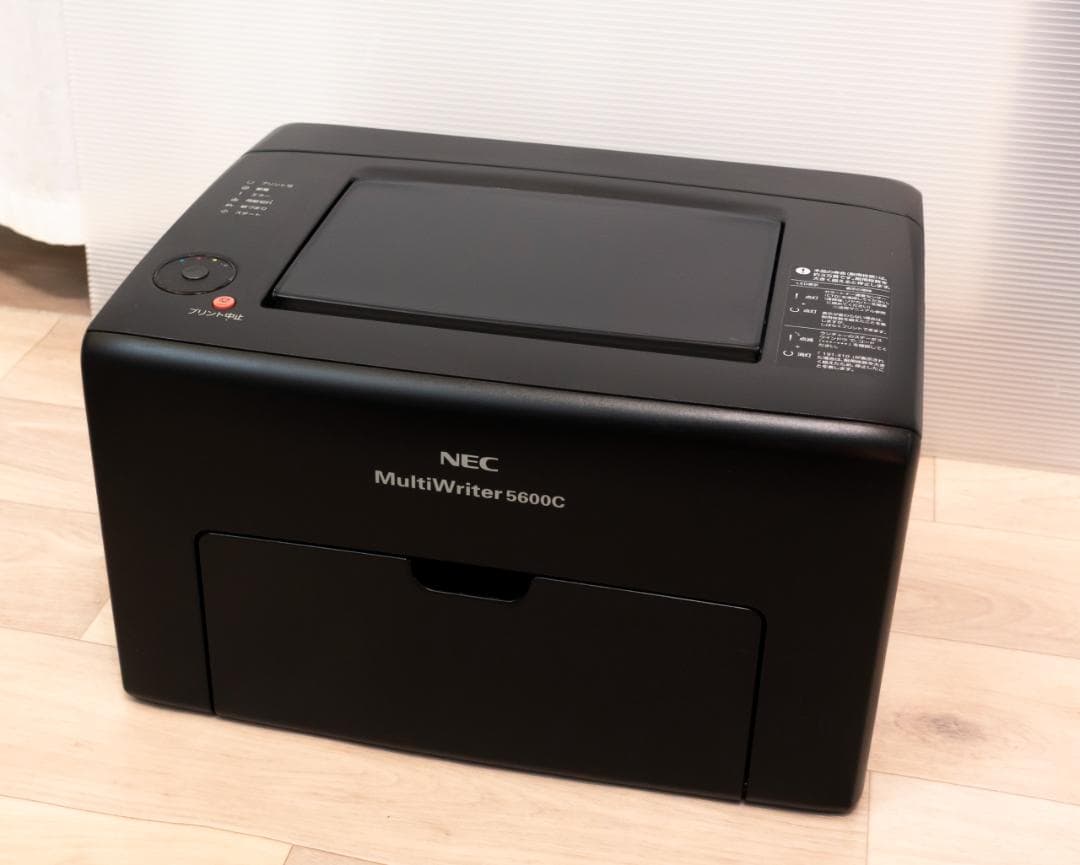 カラーレーザープリンタ NEC 5600C　【残印刷枚数90%以上+トナー付き】 カラーレーザープリンタに乗り換えた！ (1)NEC 5600C 設置編: 旧