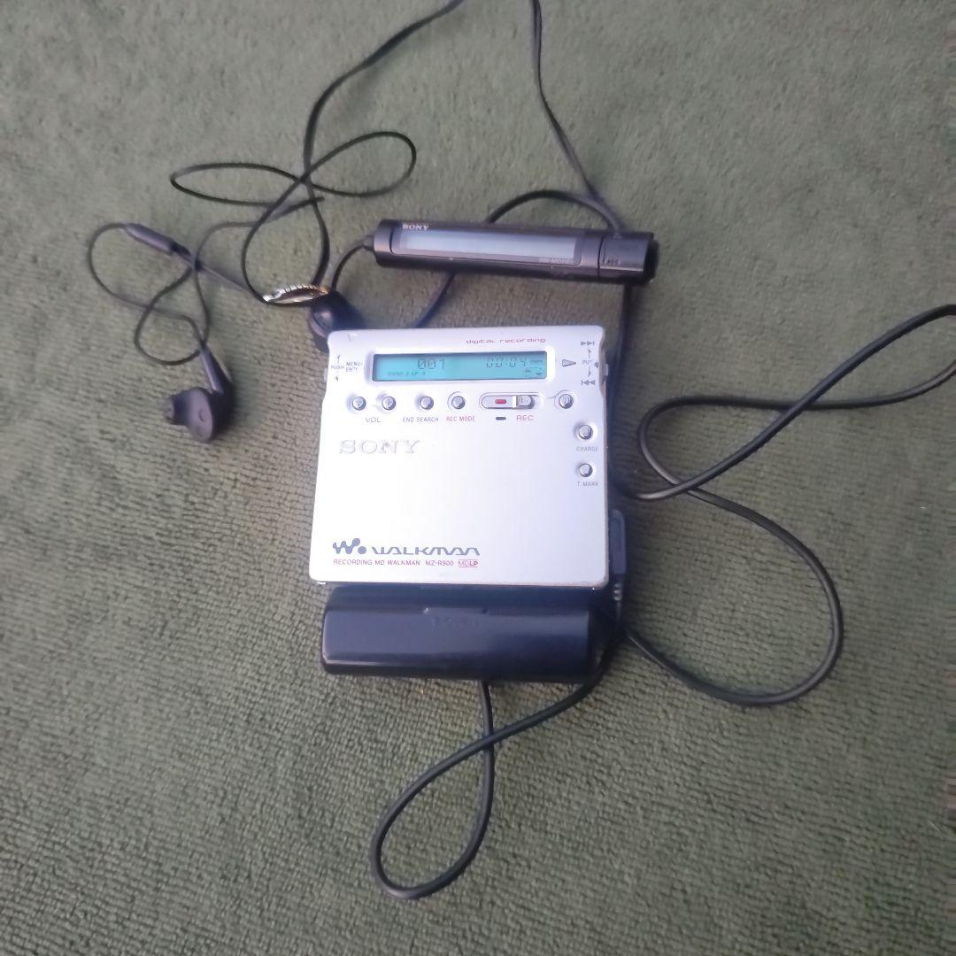 ソニー SONY MDウォークマン MZ-R900 動作品 SONY MZ-R900 RECORDING MD WALKMAN Blue Tested working | eBay