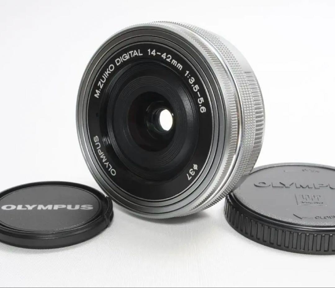 ❤️電動レンズ❤️OLYMPUS M.ZUIKO 14-42mm EZ シルバー Amazon.com : OM SYSTEM Olympus M.Zuiko Digital 14-42mm F3.5-5.6 EZ