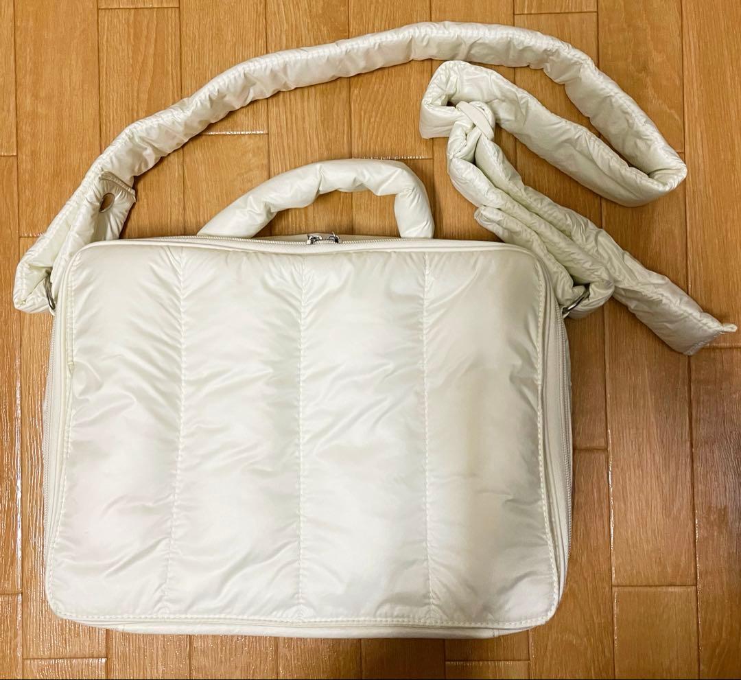 【calin】カラン　マザーズバッグ　ホワイト quilting mothers pouch bag -IVO- – Calin ONLINESTORE