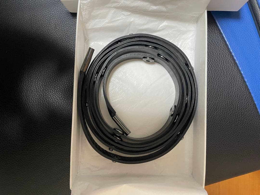 完売品！国内正規品 sacai サカイ 革ベルト 黒 ブラック 2026年最新】sacai ベルトの人気アイテム - メルカリ