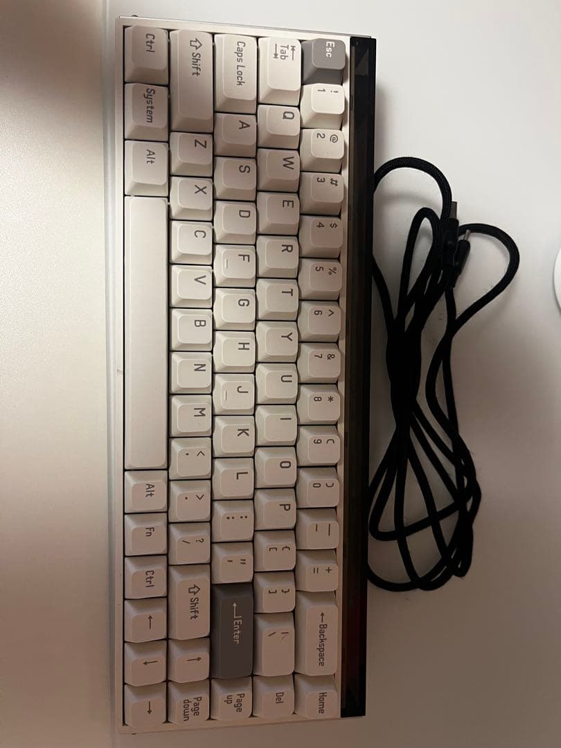 made68 pro ゲーミングキーボード ラピッドトリガー 動作確認済み Amazon | MelGeek MADE68 Pro 有線キーボード、US英語配列、ホール効果