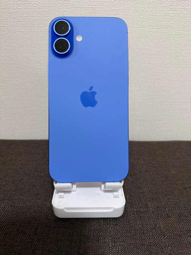 【美品】 iPhone 16puls 128GB ウルトラマリンバッテリー90％