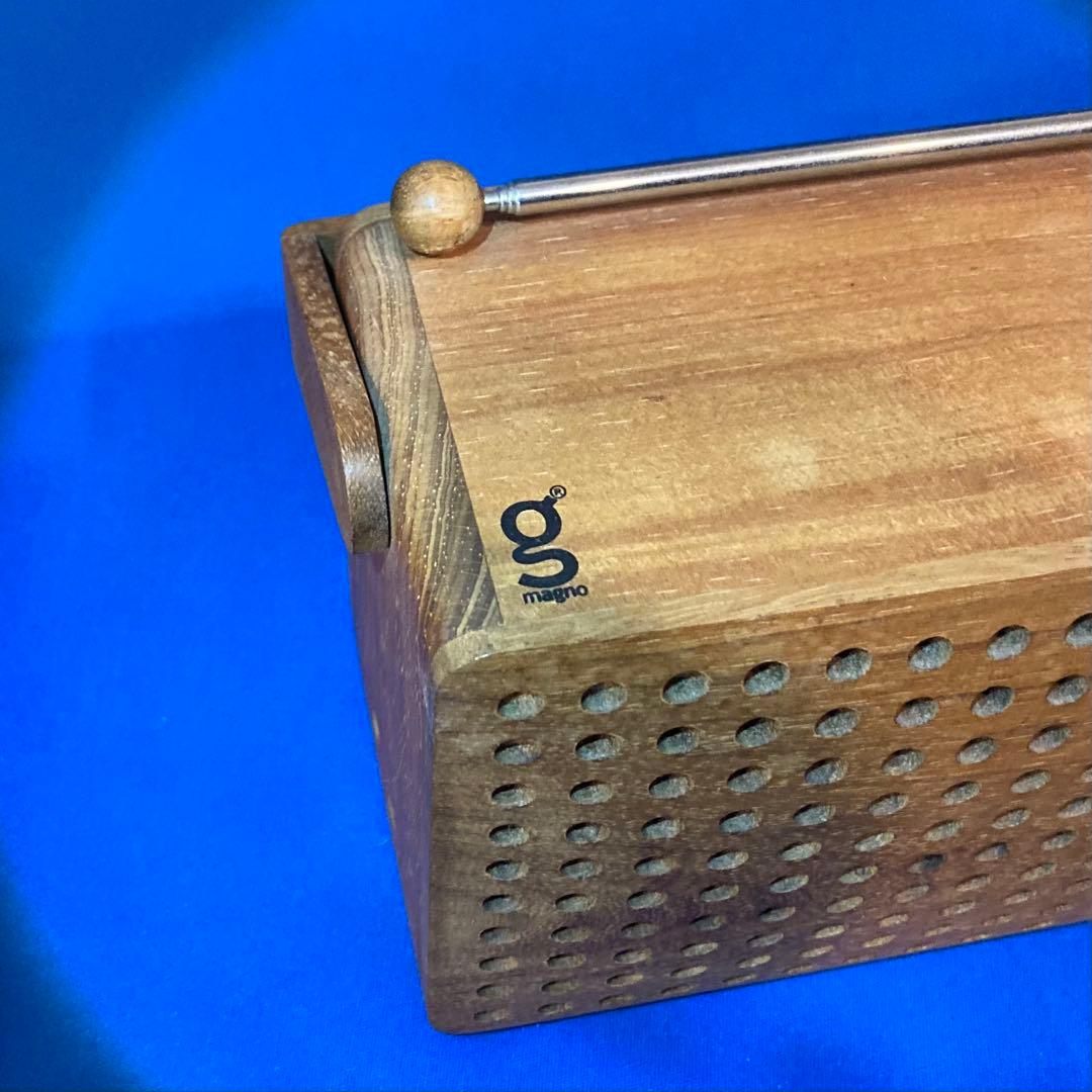 Magno木製ラジオ（ジャンク品？）