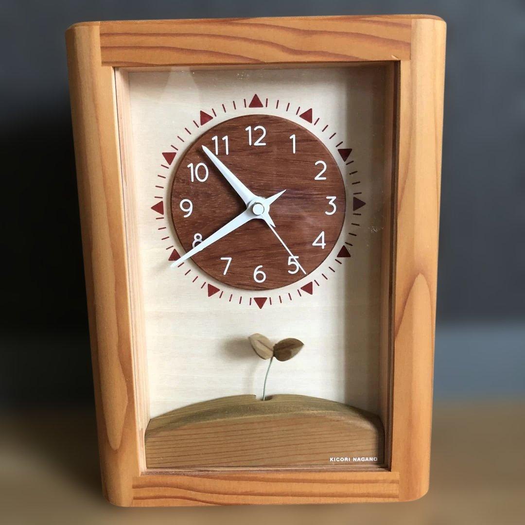 KIKORI NAGANO 木製掛け時計 植物モチーフ 信州カラマツ製 KIKORI NAGANO 木製掛け時計 植物モチーフ 信州カラマツ製 | 激安通販