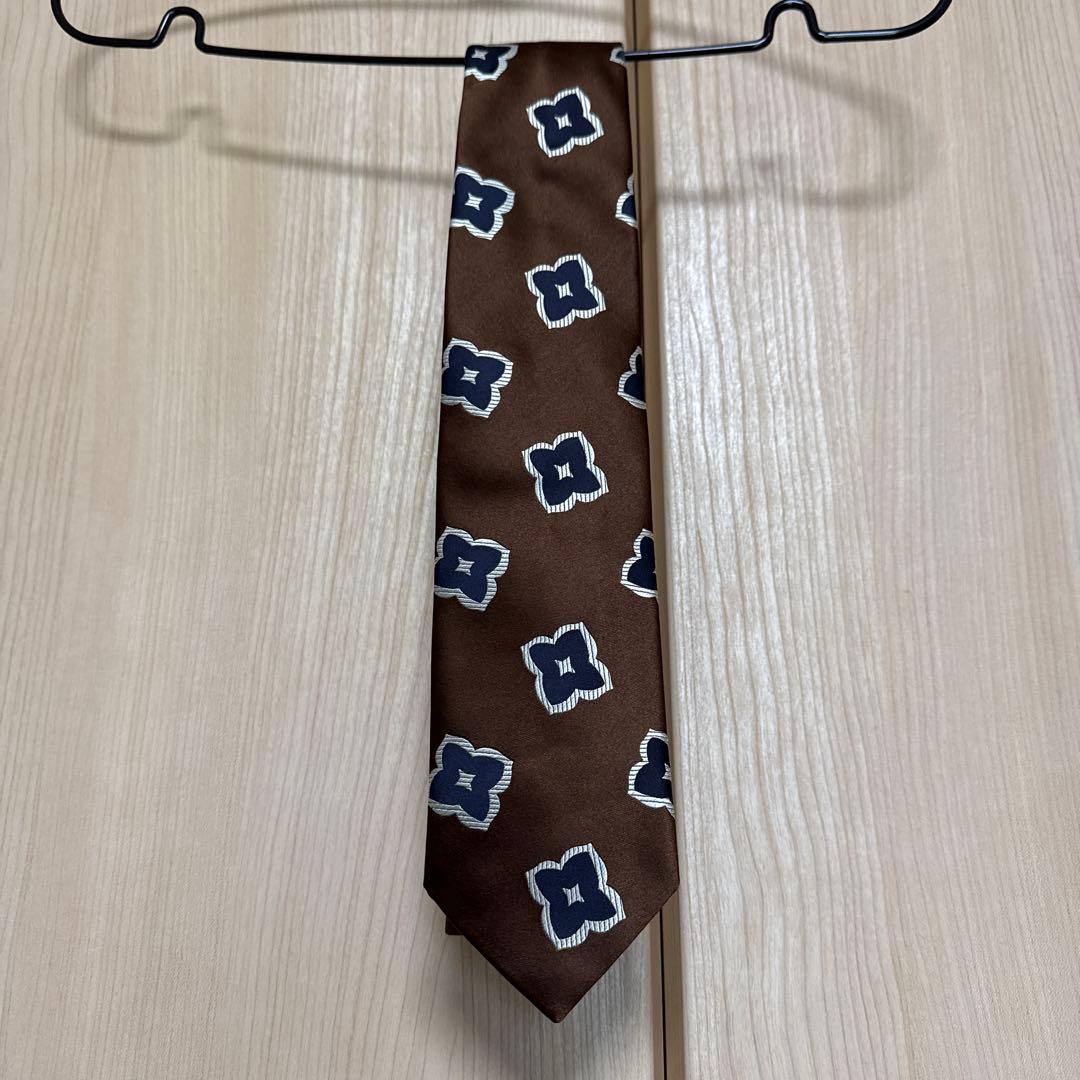 Holliday & Brown for BEAMS F ネクタイ BEAMS F（ビームスF） ネクタイ Holliday ＆ Brown / シルクコットン