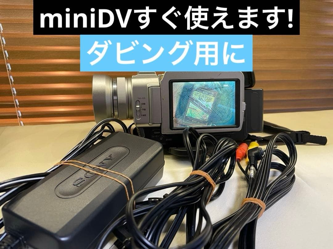 SONY DCR-TRV20 ハンディカム　ビデオカメラ　動作品　miniDV SONY DCR-TRV20 Digital Video Camera Recorder Handycam miniDV