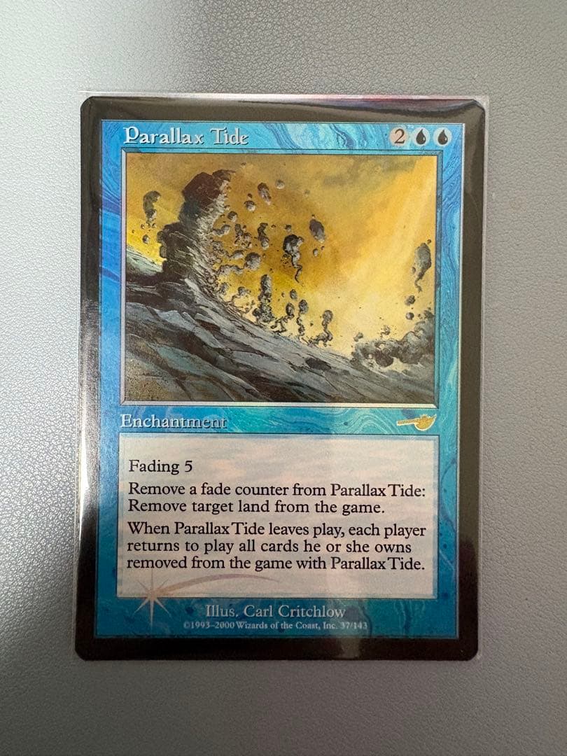 MTG パララクスの潮流 旧枠Foil 英語版 ネメシス NEM MTG パララクスの潮流 旧枠Foil 英語版 ネメシス NEM - メルカリ