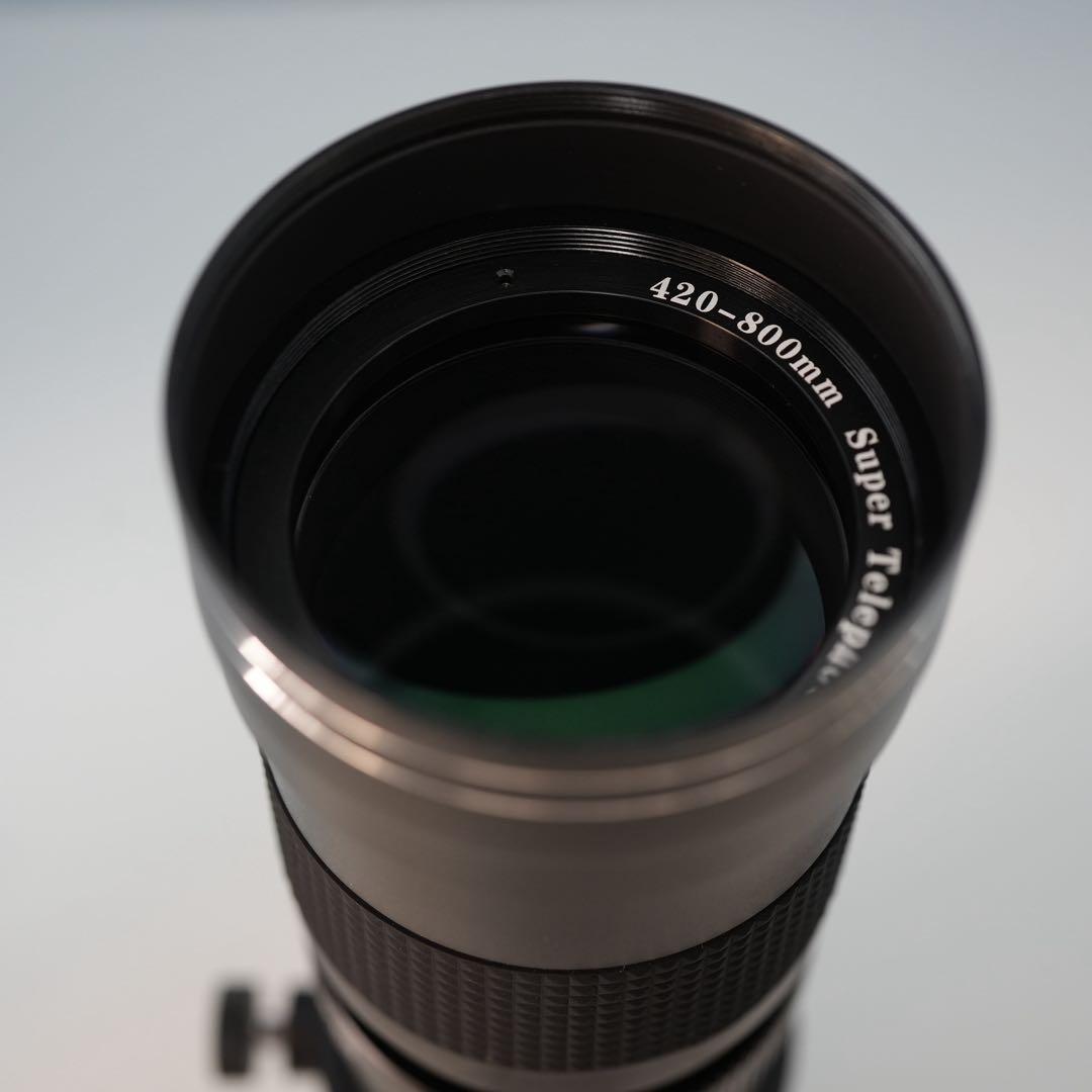VARI SONY Eマウント用 420-800mm超望遠レンズ黒 z0002