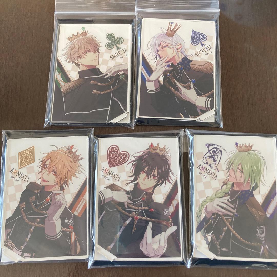 AMNESIA アムネシア オトメイト world ver.　アクスタ コンプ オトスト アムネシア アクスタ コンプセット world AMNESIA - メルカリ