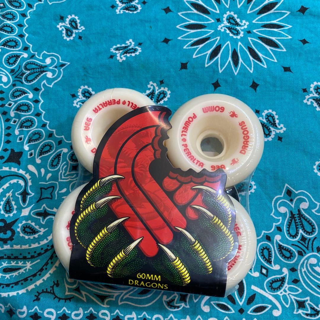 スケートボード POWELL PERALTA DRAGONS 60MM 93A POWELL PERALTA WHEEL パウエルペラルタ ウィール DRAGON FORMULA（DF