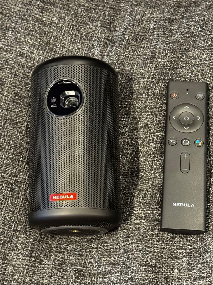 NEBULA Capsule II ネブラ　プロジェクター Nebula Capsule IIを徹底レビュー＆シリーズ比較 | 持ち運んで手軽に