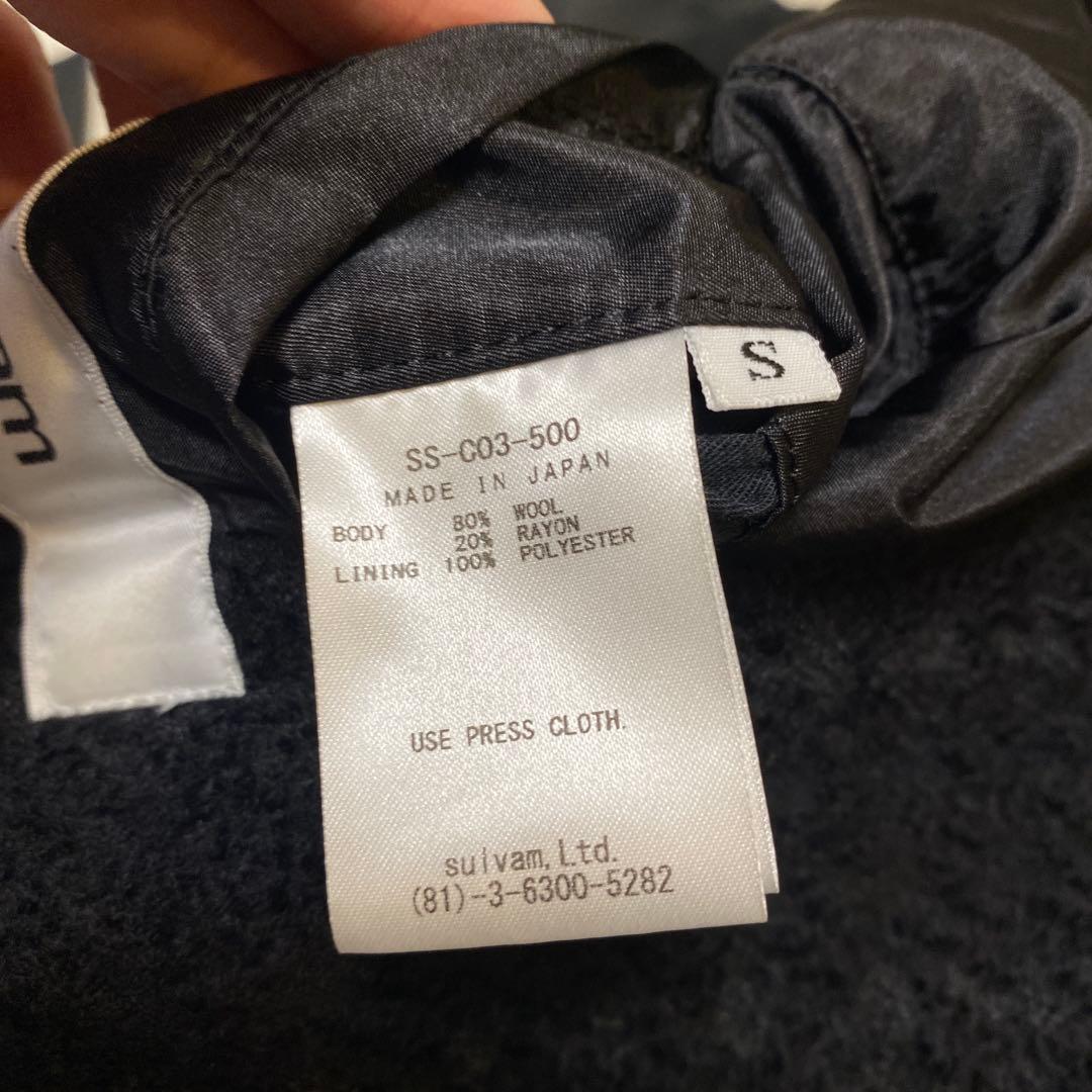 sulvam 23aw Houndstooth Coat - メルカリ