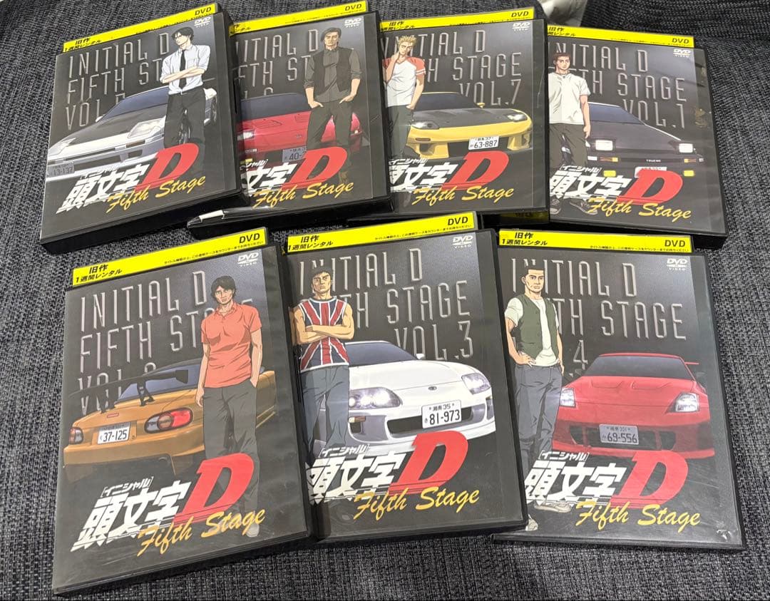 頭文字Ｄ Final Stage DVD 全7巻セット レンタル落ち Amazon.co.jp: 頭文字D 全7巻セット [レンタル落ち] [DVD] : DVD