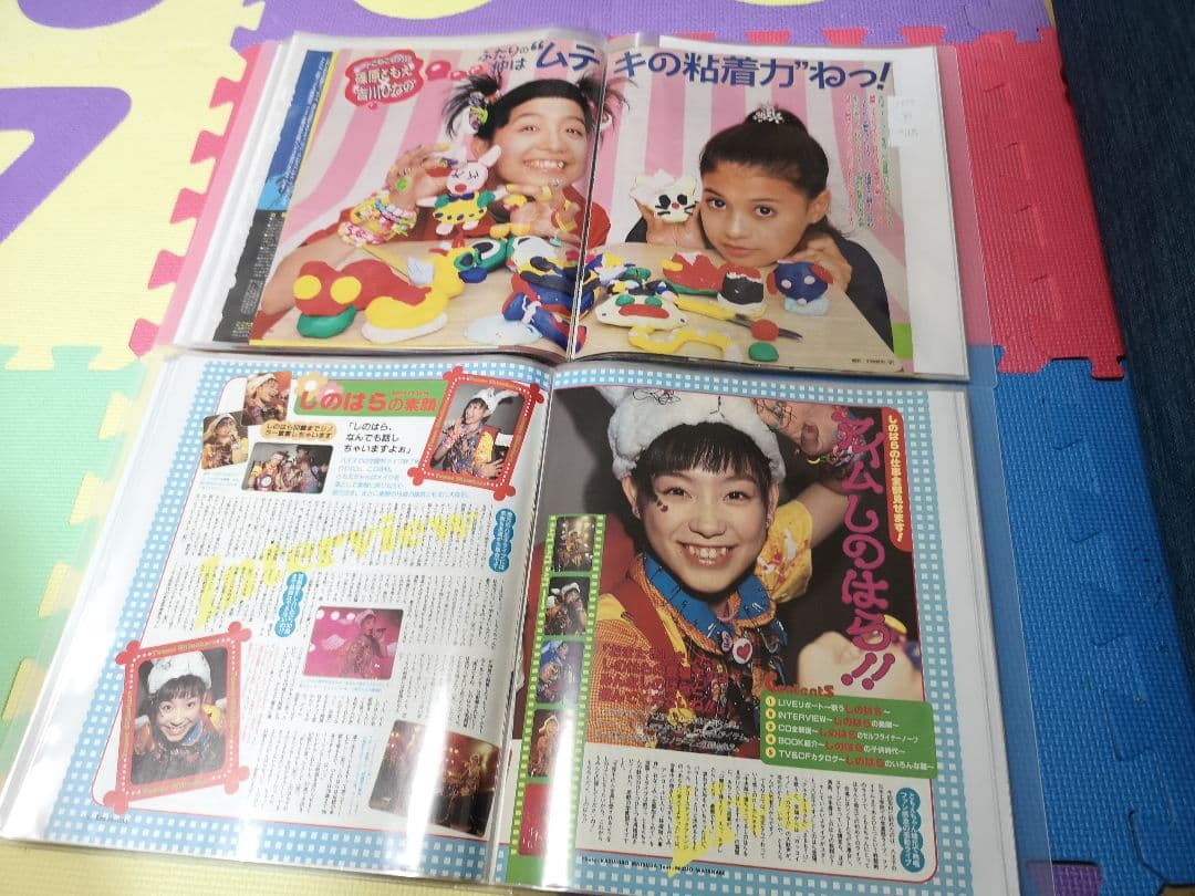 篠原ともえ(1冊200円計算)137冊分292ページ切り抜きしファイリング済み