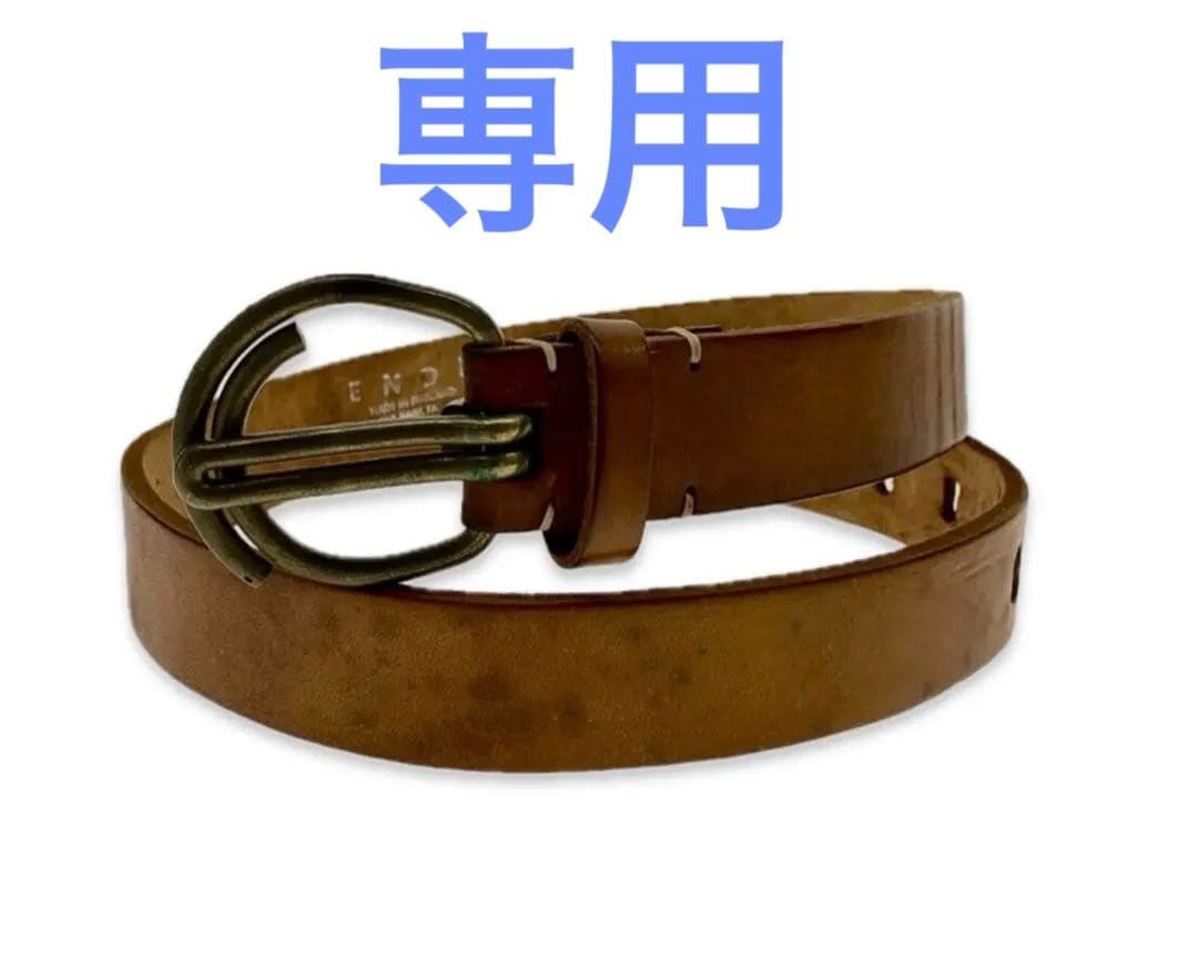 tender co. レザーベルト テンダー TENDER Co.(テンダー)のBelt（Whole） | セレクトショップ DIARIES