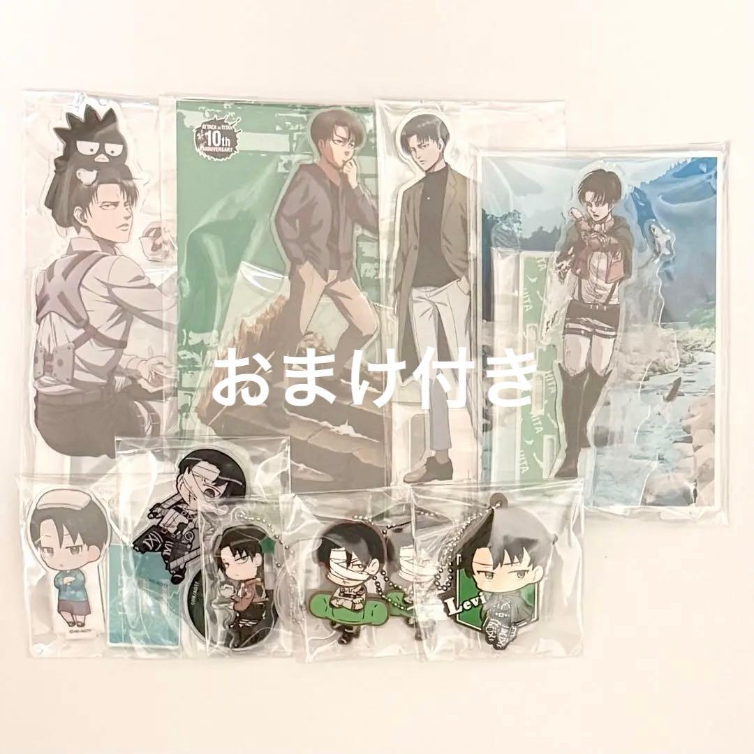 進撃の巨人 リヴァイ アクリルスタンド デコラpic ラバーキーホルダー 進撃の巨人 描き下ろしアクリルスタンド 【リヴァイ】 – IG Port