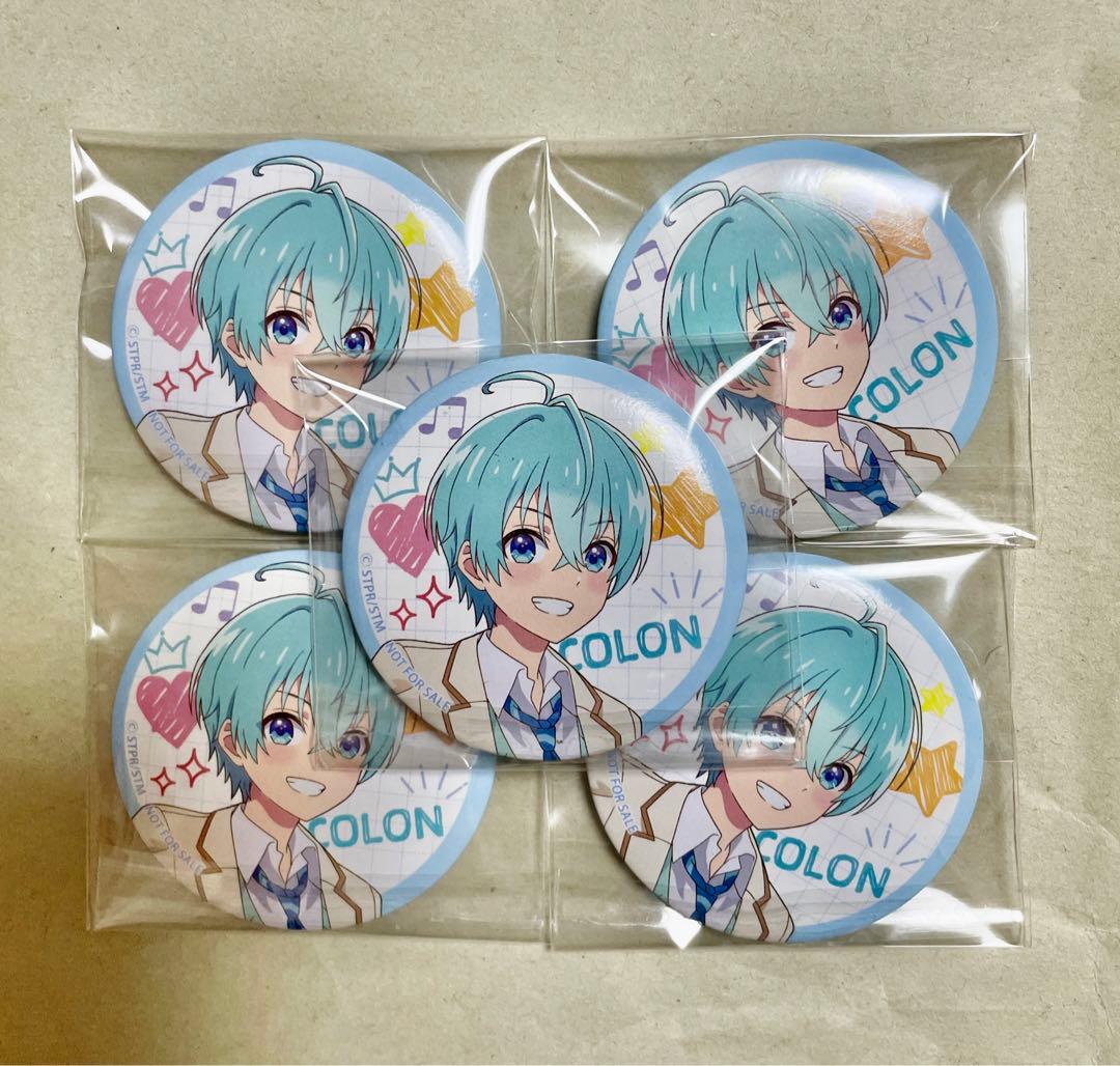 すとぷり ころん ころんくん ランダム缶バッジ ローソン100 5点 - メルカリ