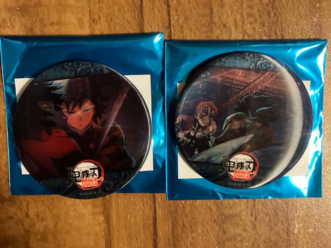 鬼滅の刃 水の呼吸ランダムアクションアニメーション缶バッジ 冨岡義勇