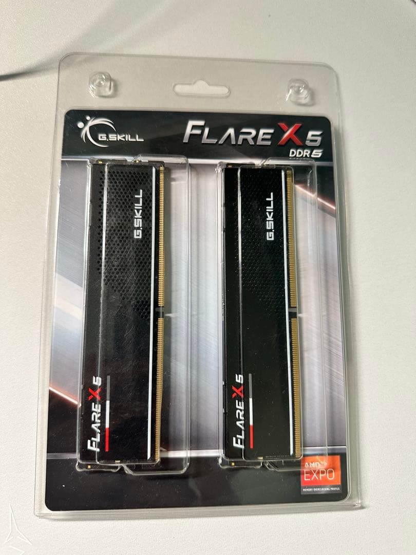 メモリー G.skill DDR5 F5-6000J3238F16GX2-FX5 EXPO F5-6000J3238F16GX2-FX5 - QVL - G.SKILL International Enterprise Co