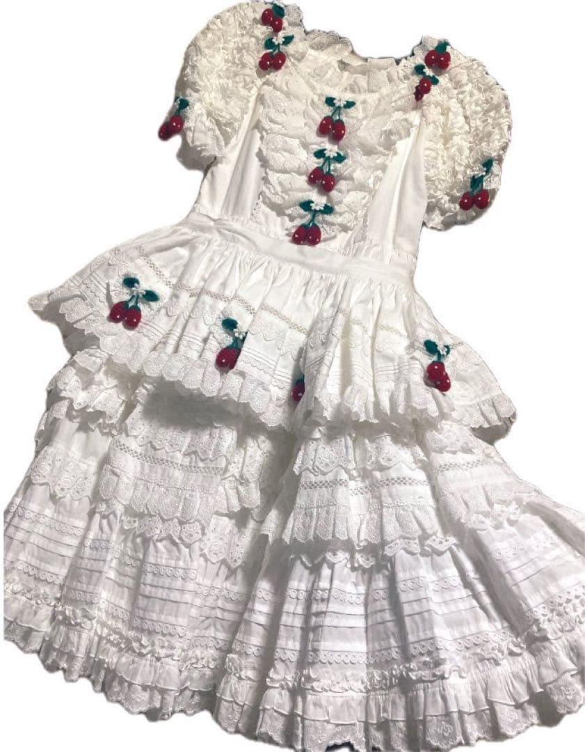 Angelic Pretty KEITAMARUYAMAコラボ MTO] Strawberry Shortcake OP [Angelic Pretty x KEITAMARUYAMA] by
