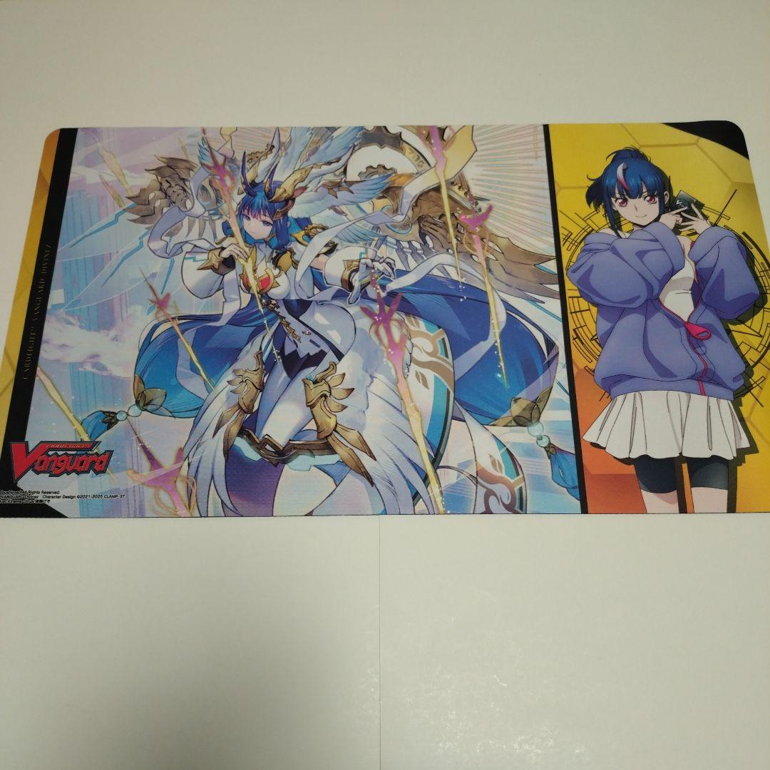中古ヴァンガード聖なる時の運命者 リィエル=ドラコニス 明星エリカプレイマット 中古ヴァンガード聖なる時の運命者 リィエル=ドラコニス 明星エリカ