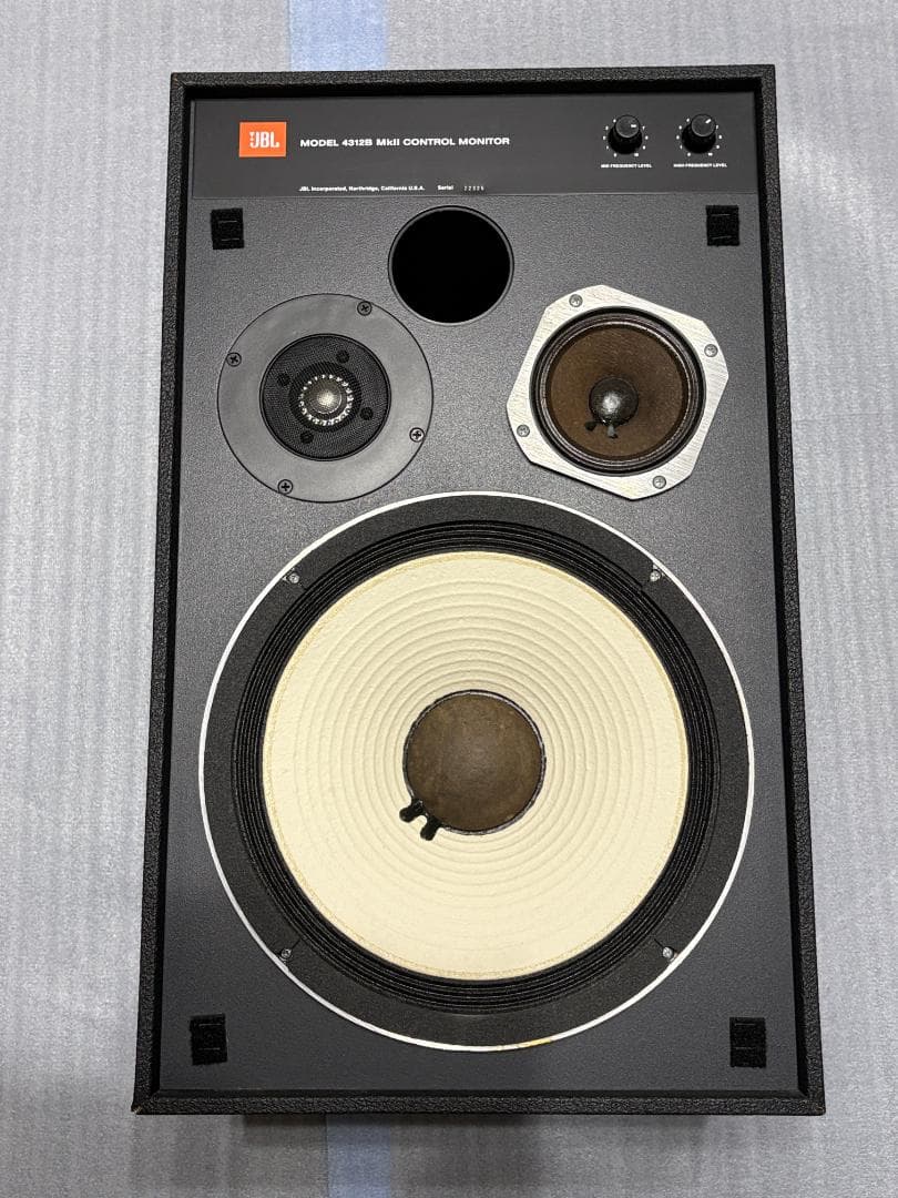 JBL 4312B MkⅡ CONTROL MONITOR スピーカー ② JBL 4312B MKII スピーカー 3WAYコントロールモニタースピーカー